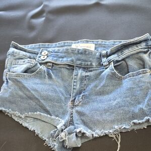 Celebrity Pink Blue Jean Shorts